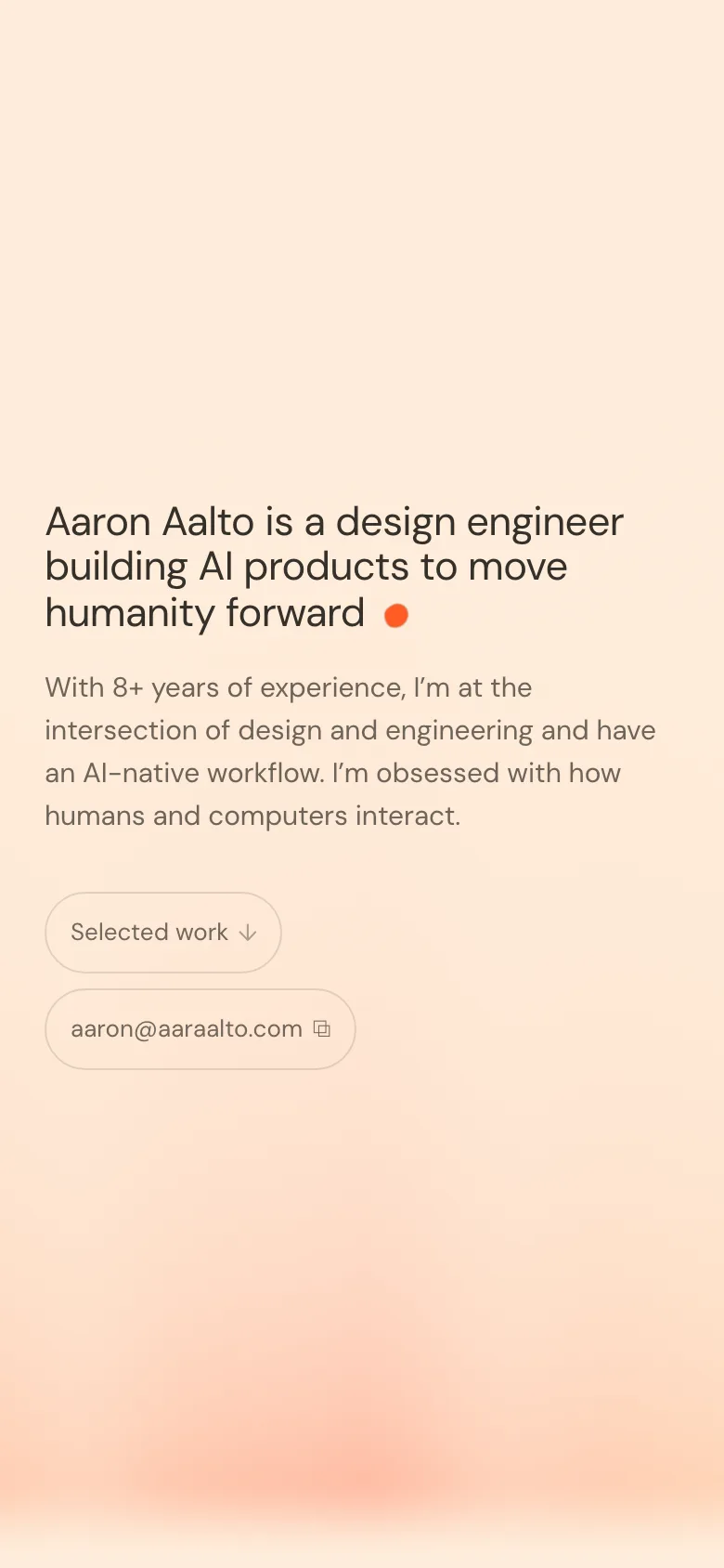 aaraalto.com — Mobile