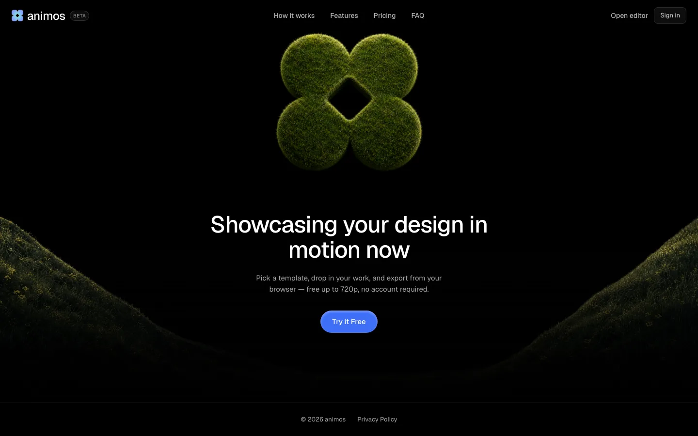 animos.app — Footer