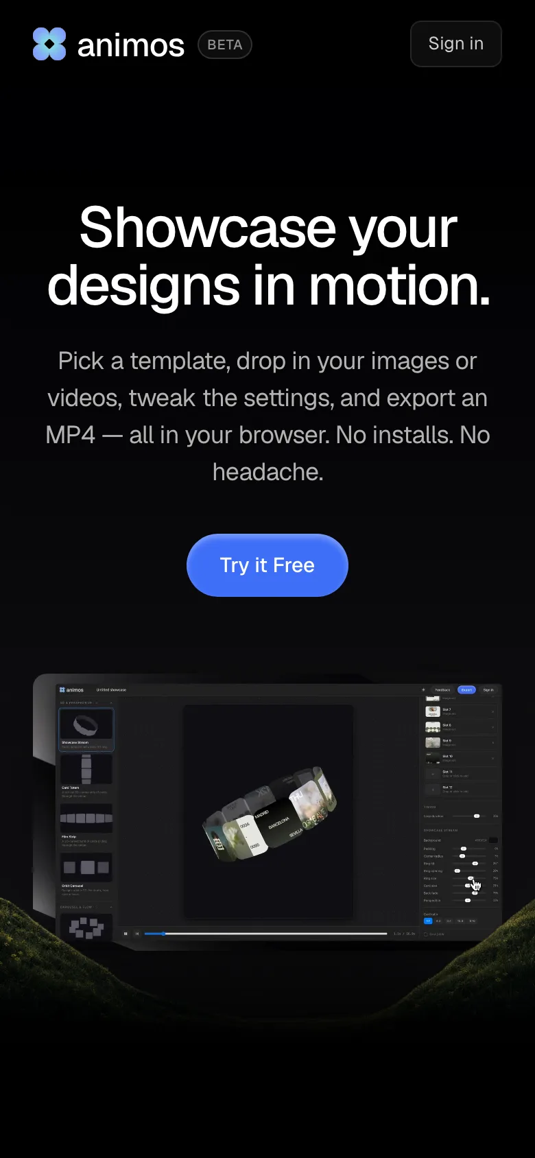 animos.app — Mobile