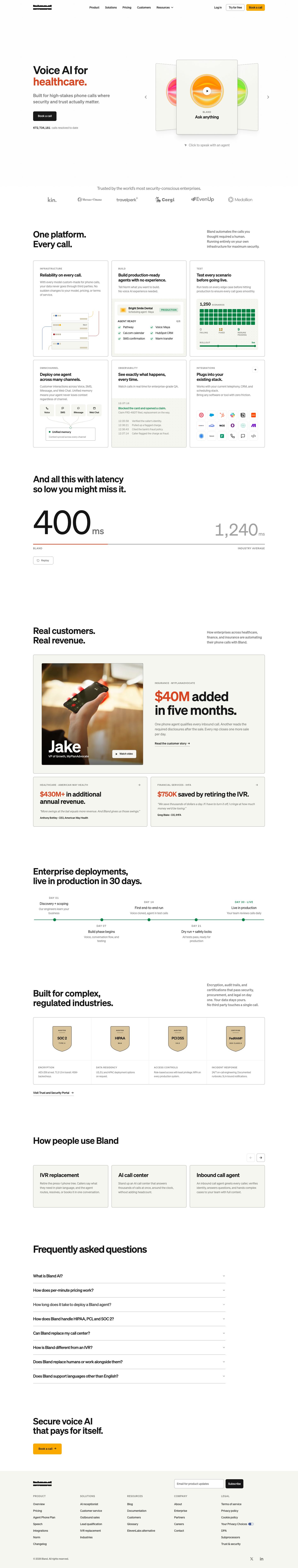 bland.com — Full page