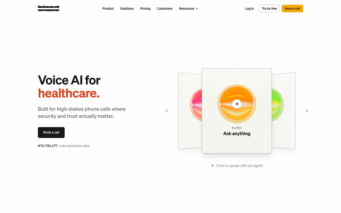 bland.com — Hero