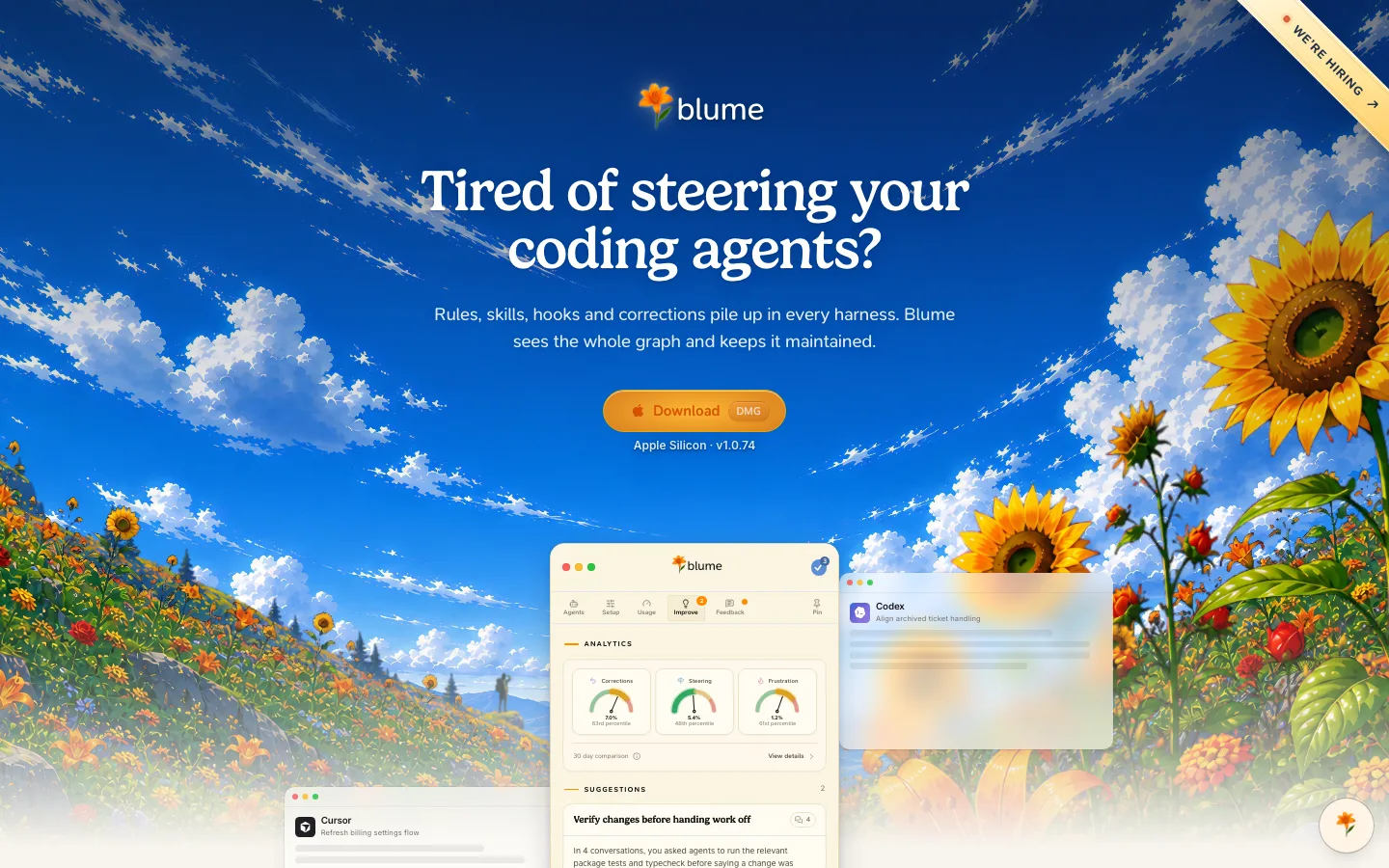 blume.codes — Hero