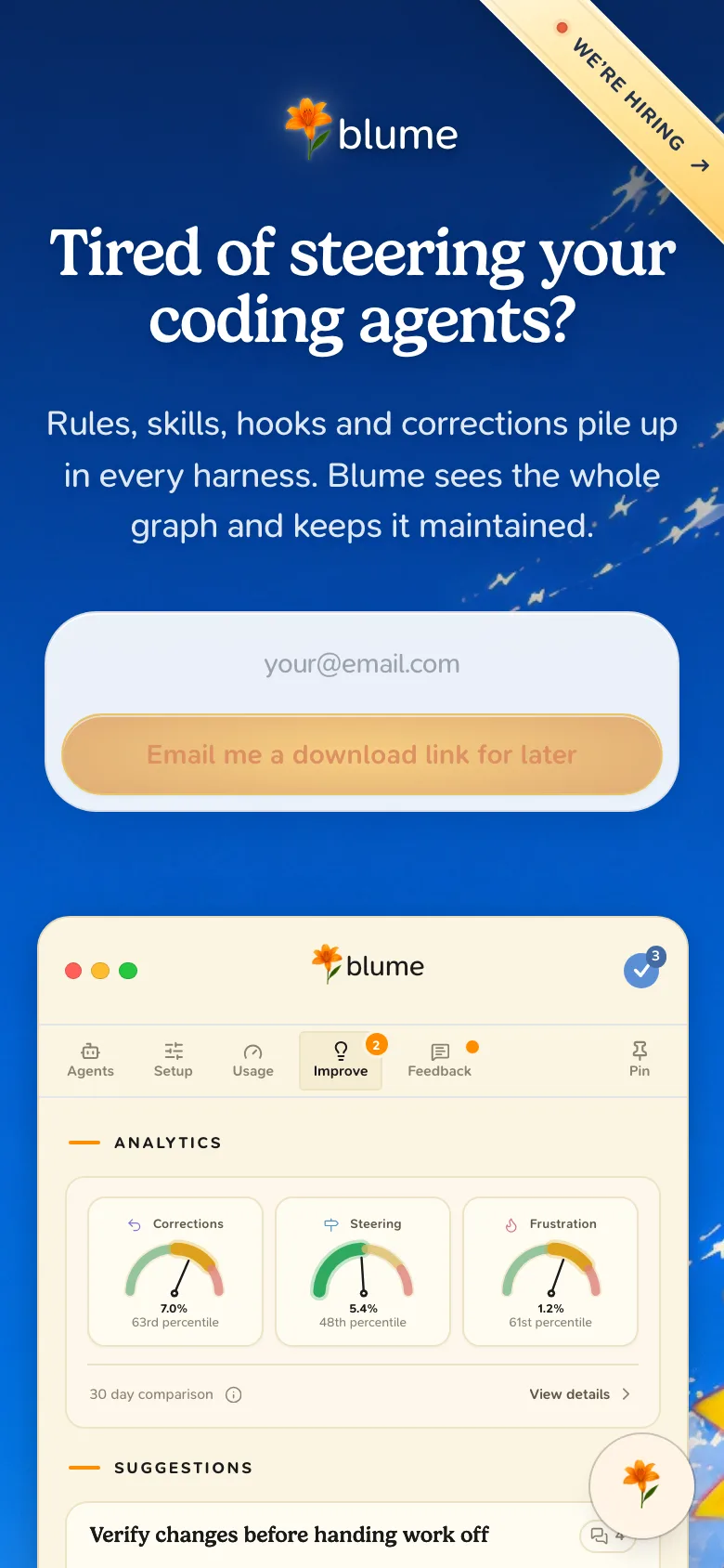 blume.codes — Mobile