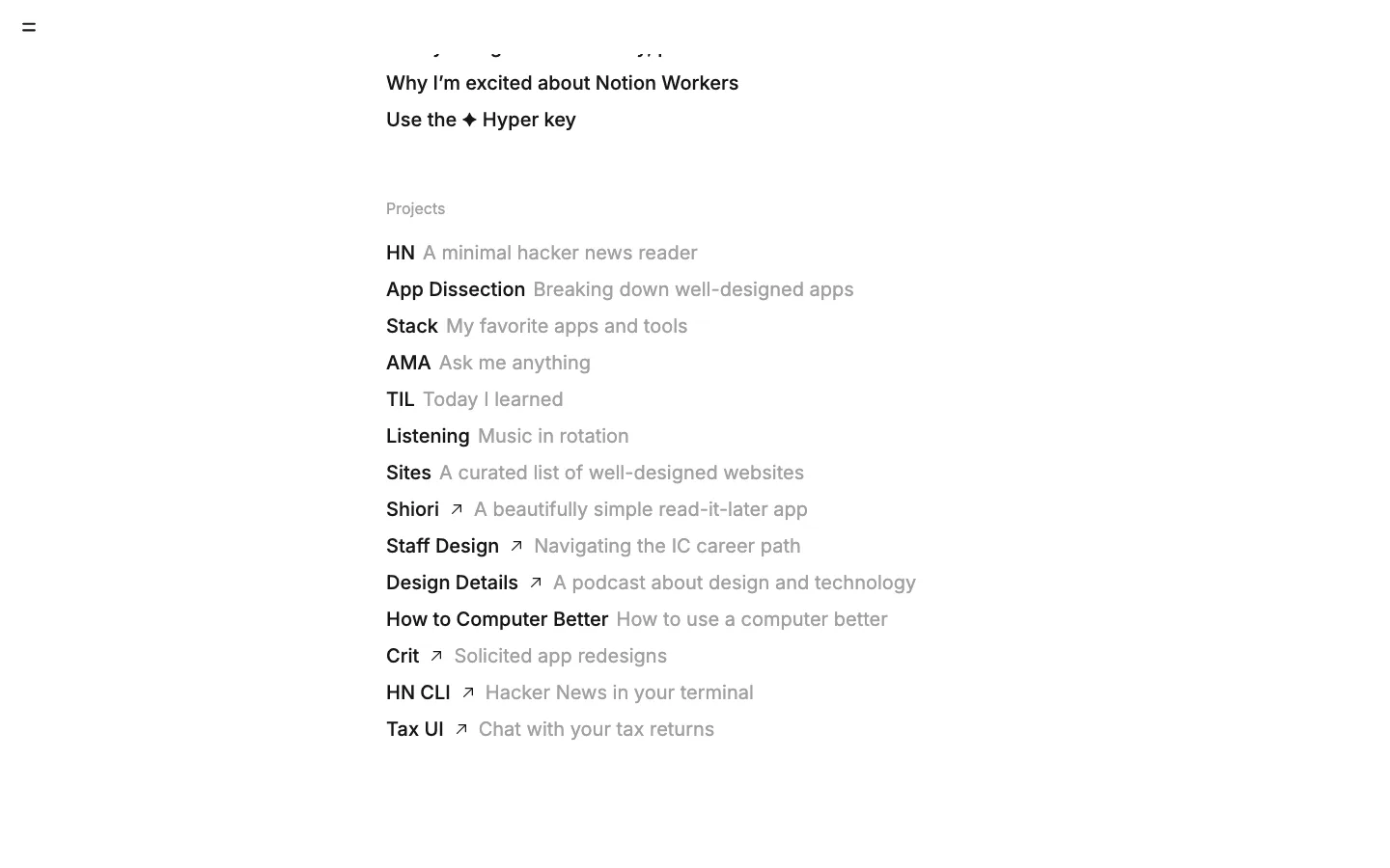brianlovin.com — Footer