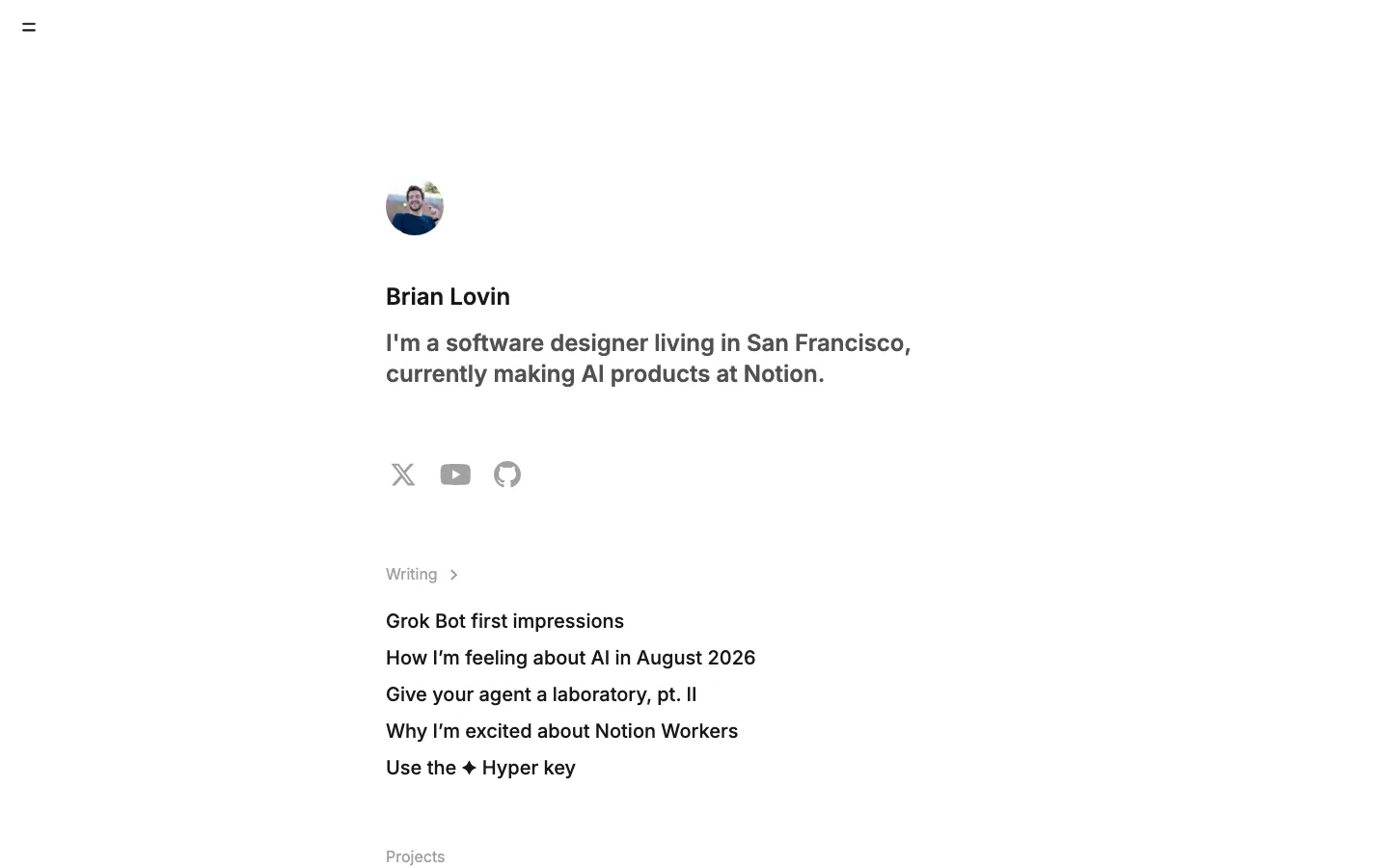 brianlovin.com — Hero