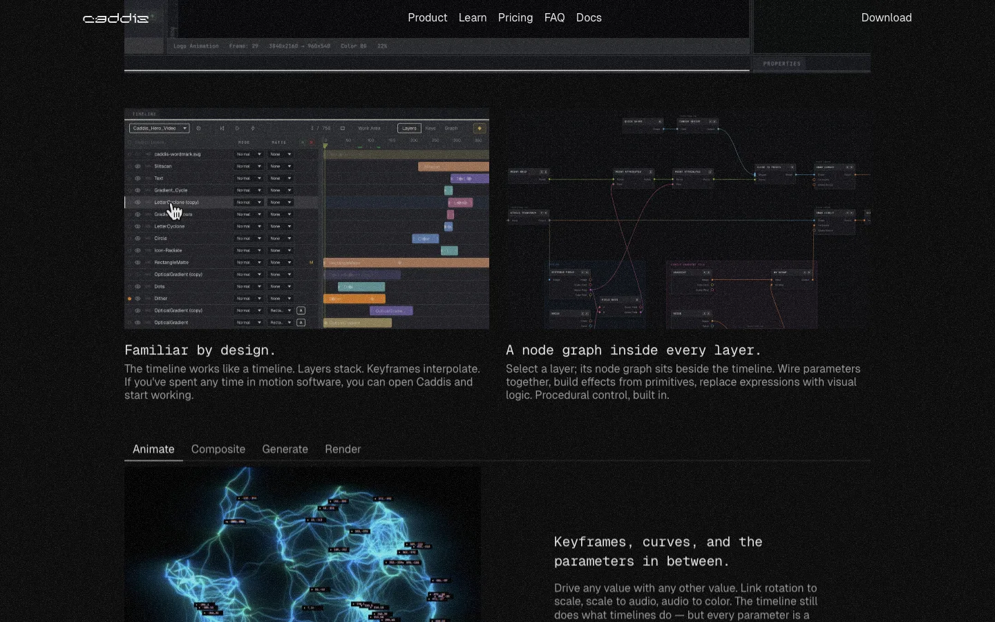 caddis.app — Section 1