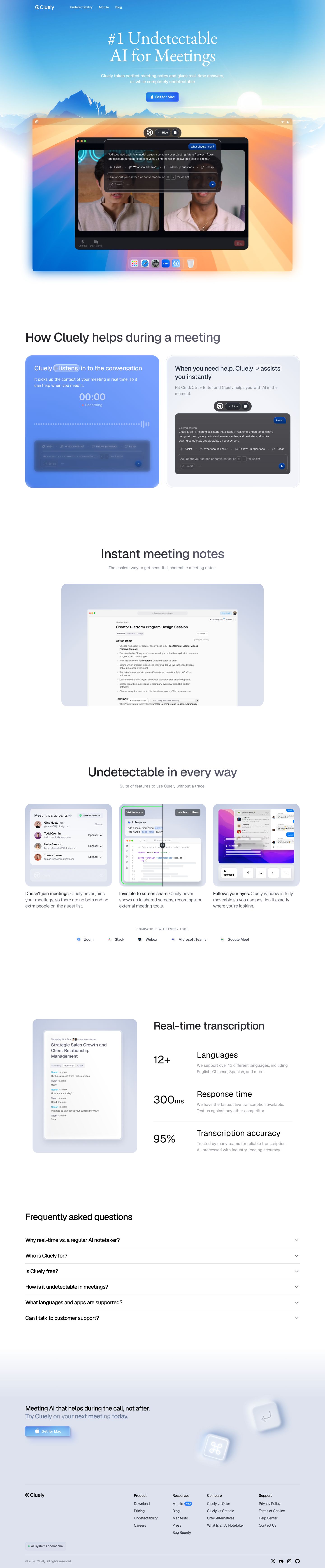 cluely.com — Full page
