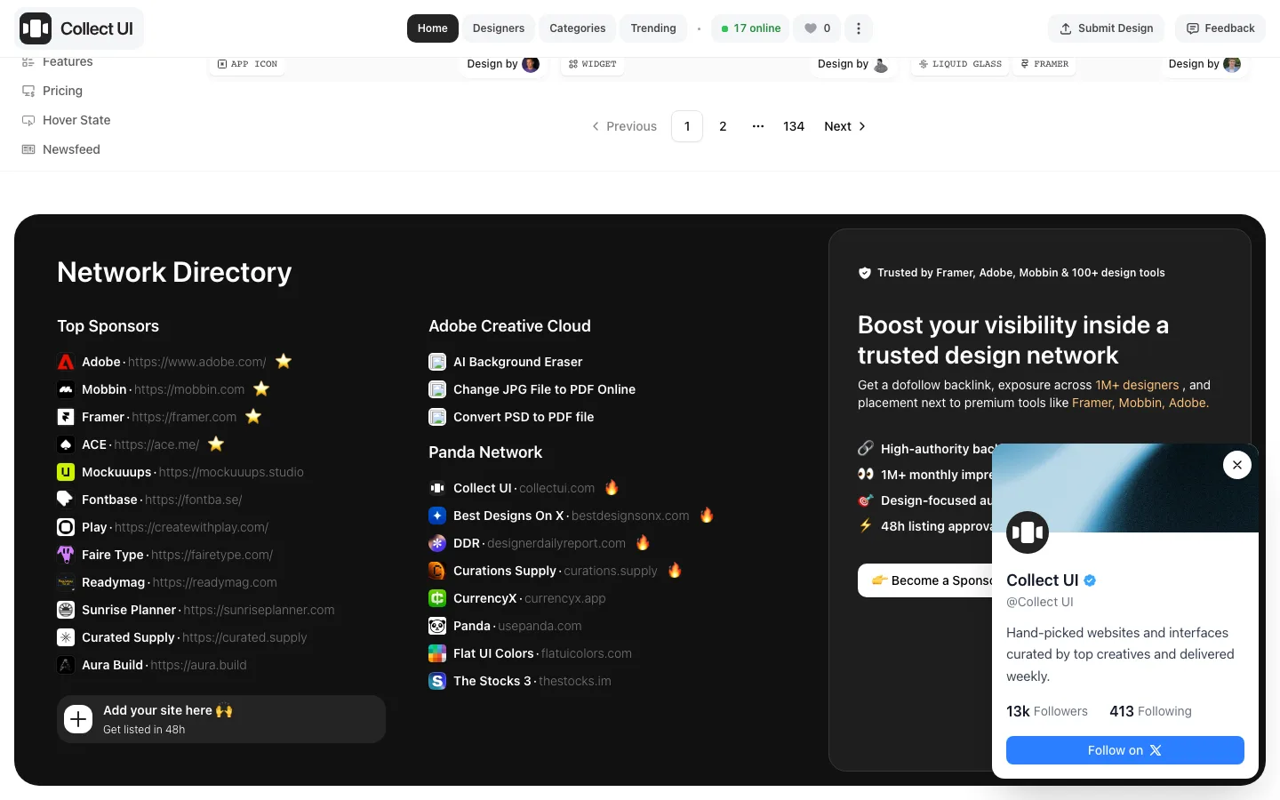 collectui.com — Footer
