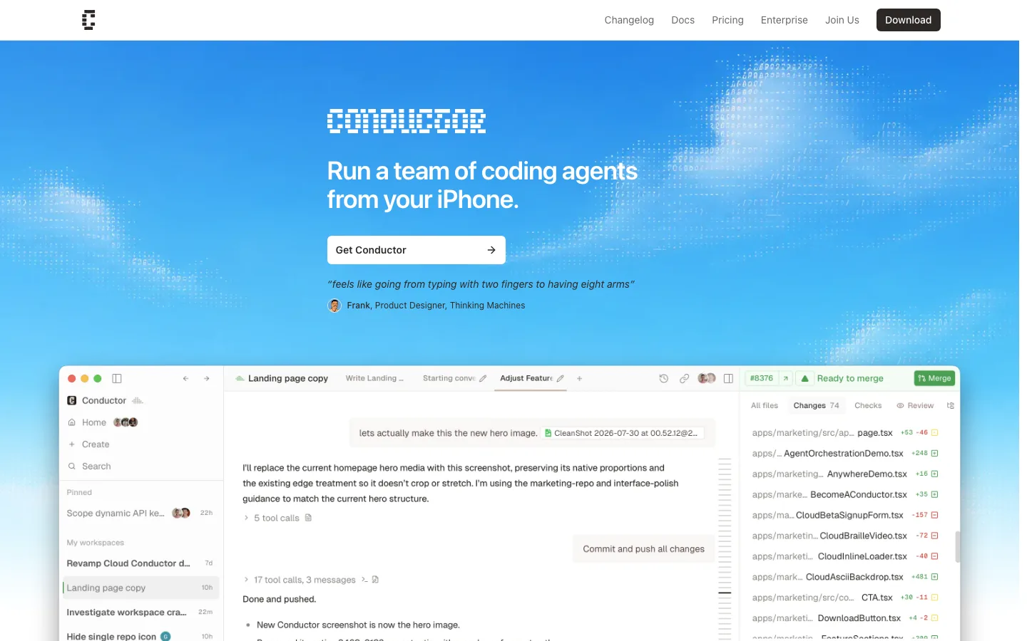 conductor.build — Hero