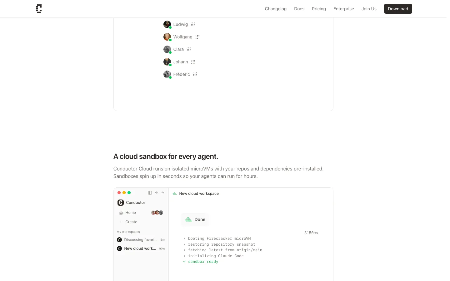 conductor.build — Section 1