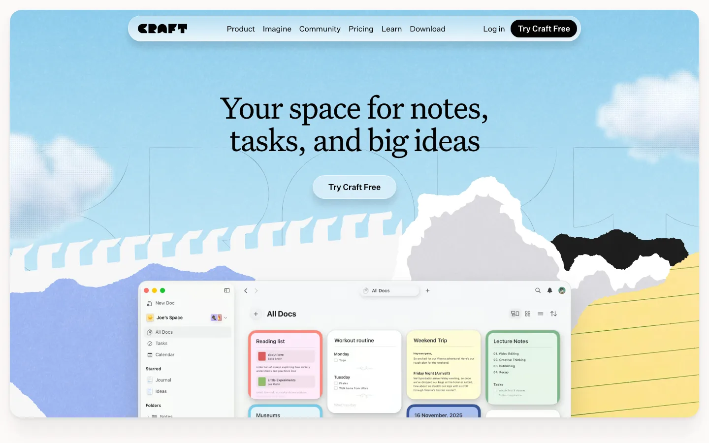 craft.do — Hero