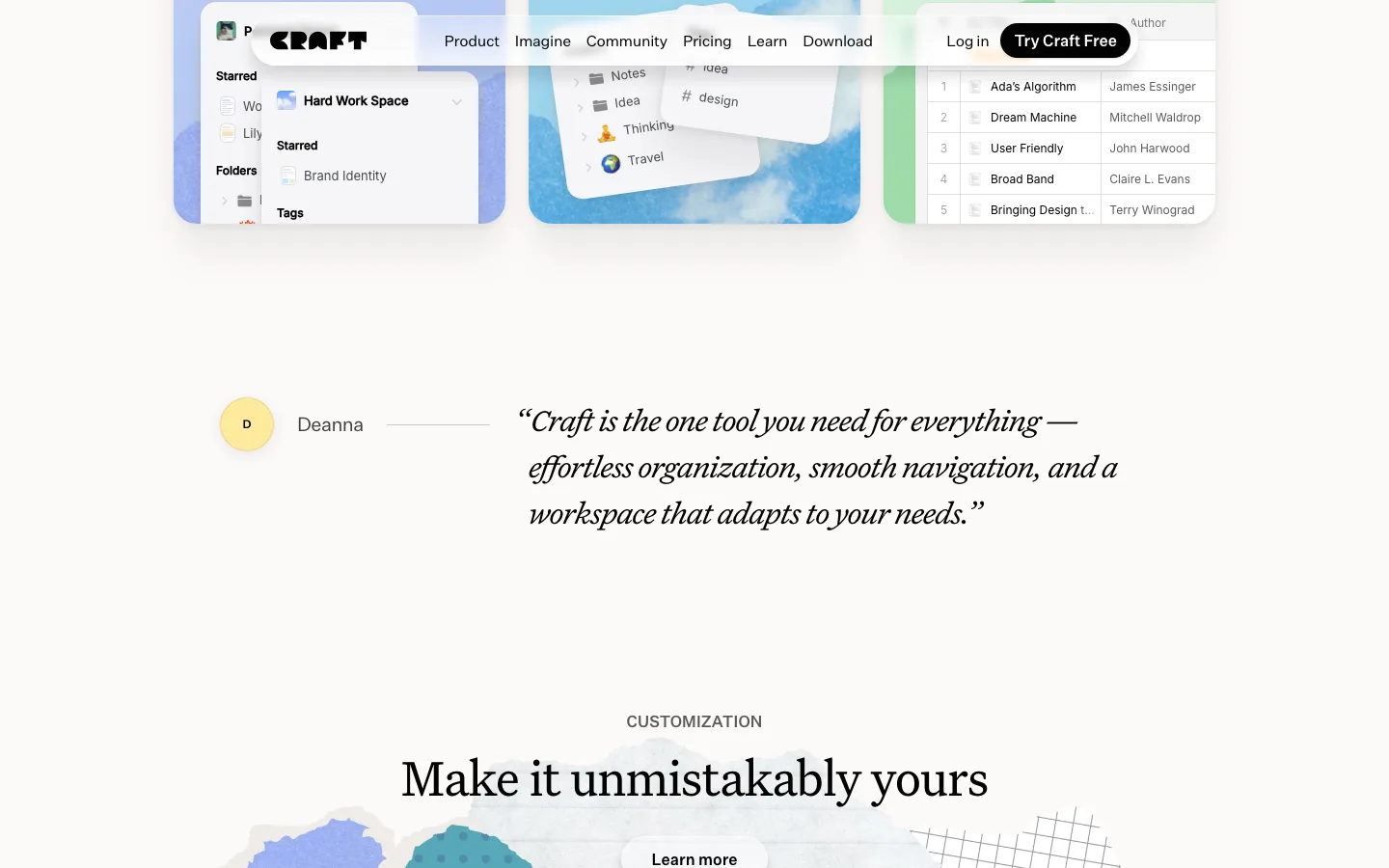 craft.do — Section 2