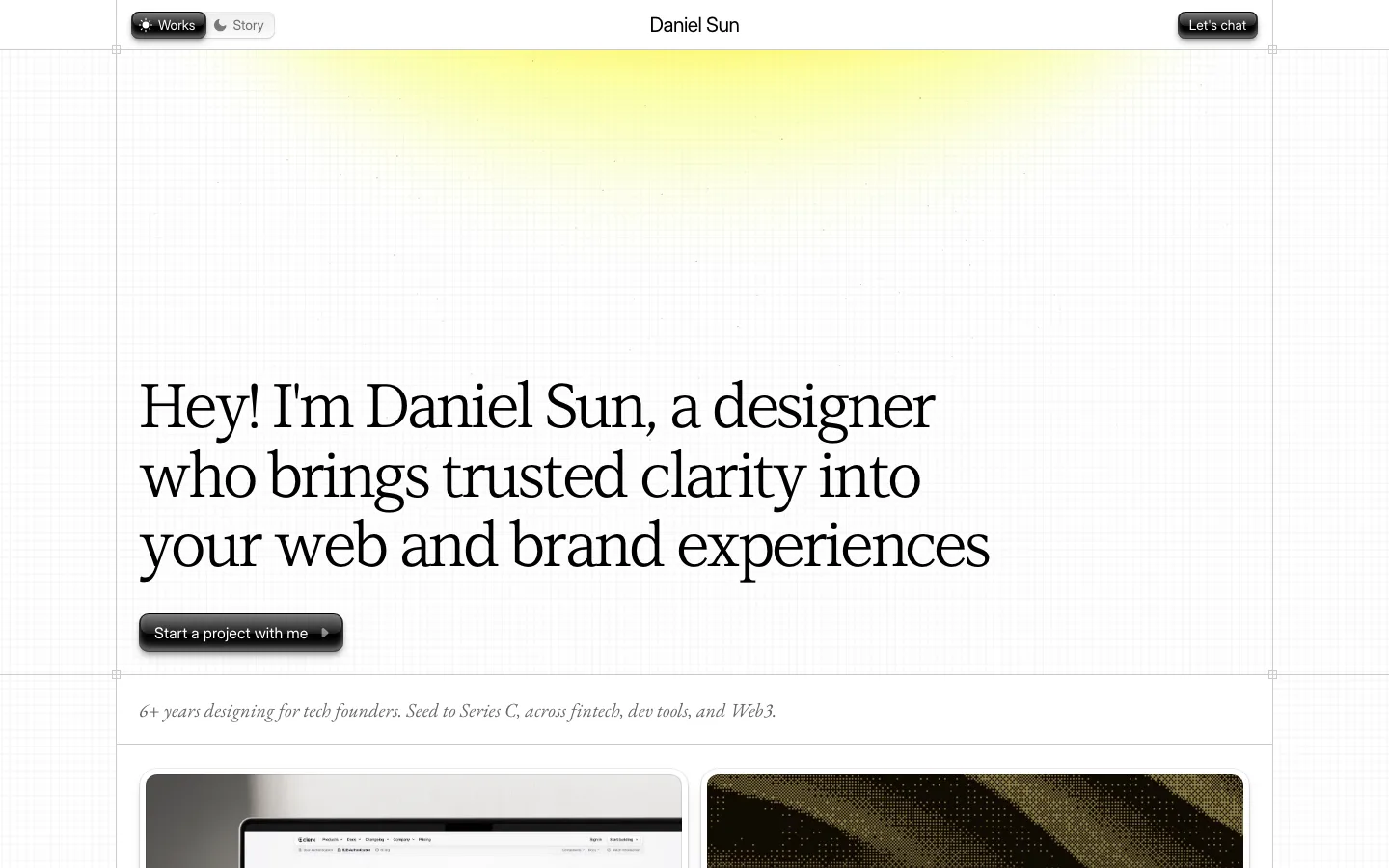danielsun.space — Hero