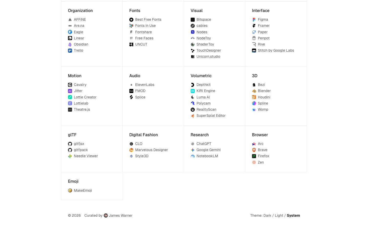 designengineer.tools — Footer