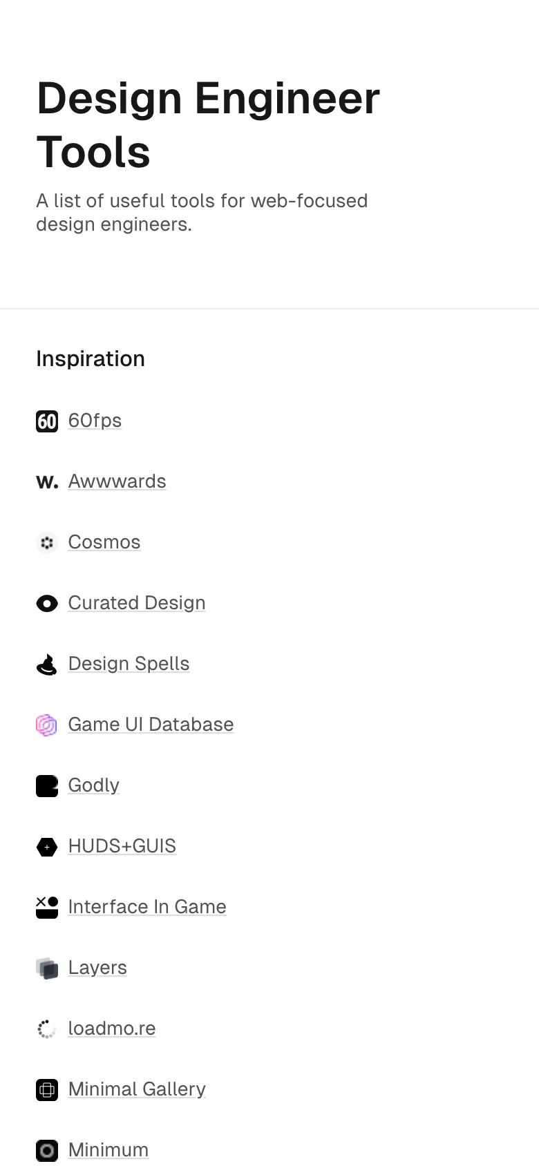 designengineer.tools — Mobile
