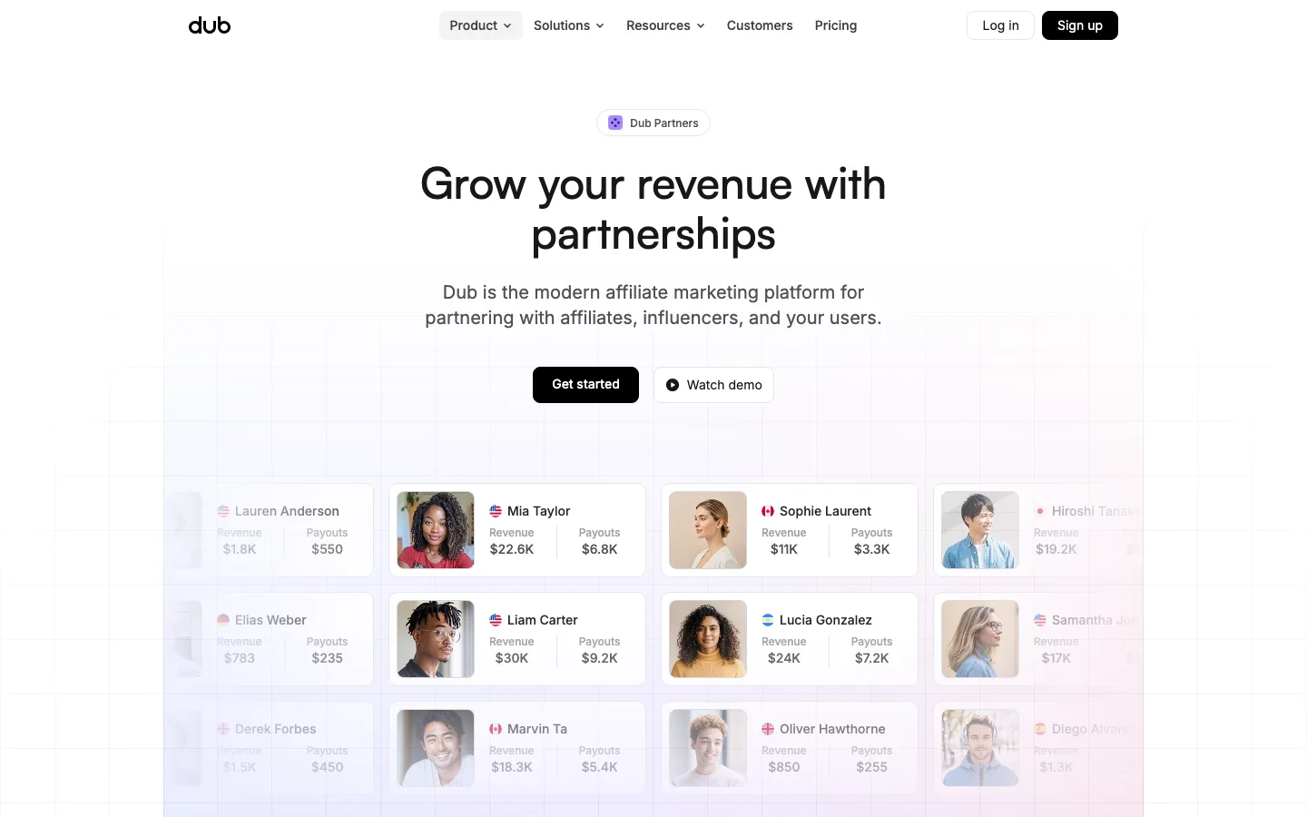 dub.co/partners — Hero