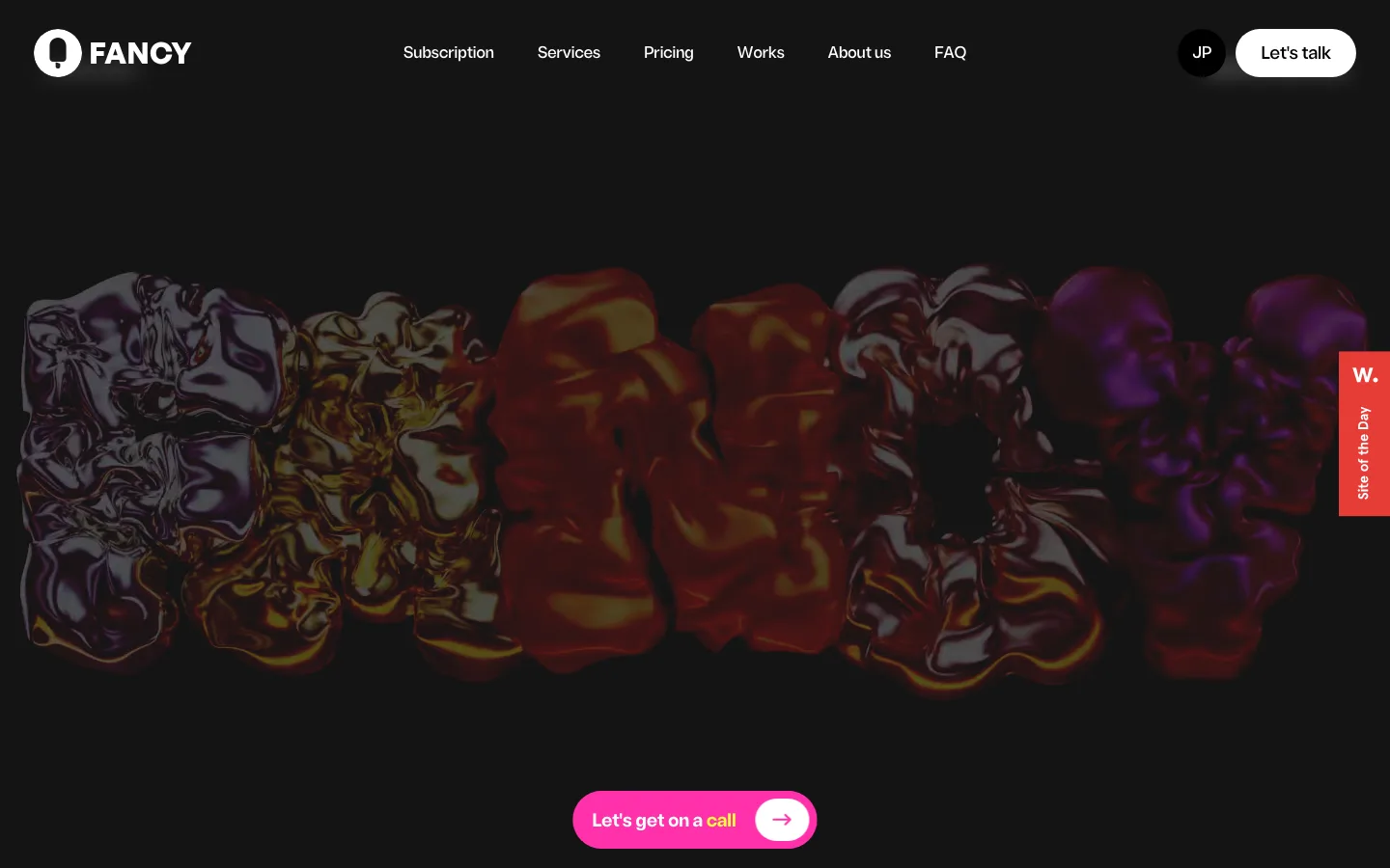 fancy.design — Footer