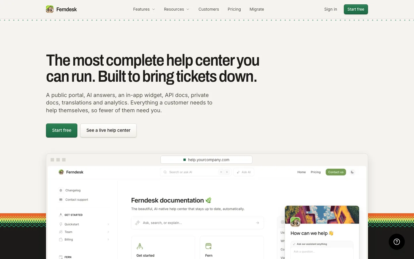 ferndesk.com — Section 1