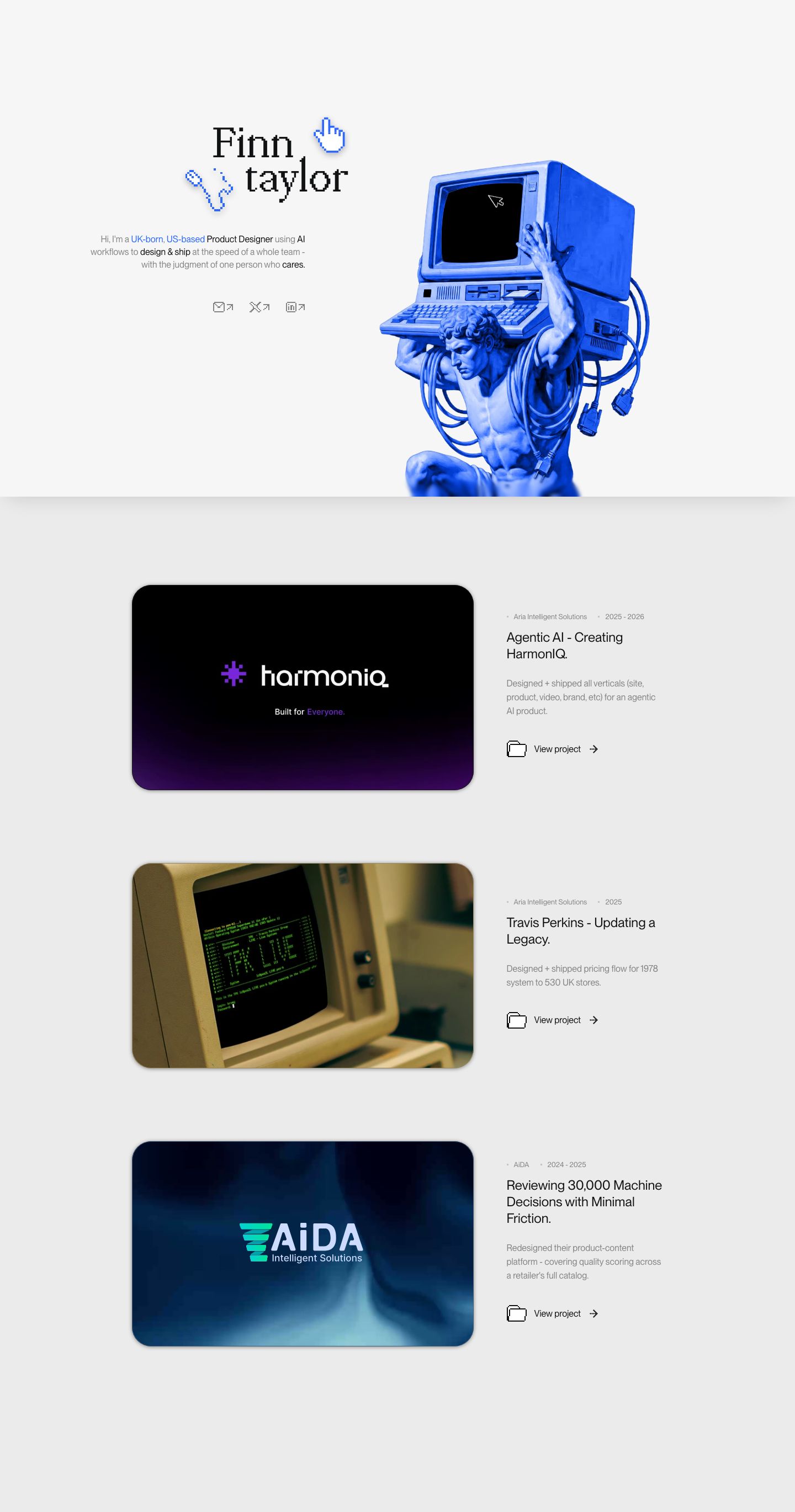 finnolivertaylor.com — the captured page