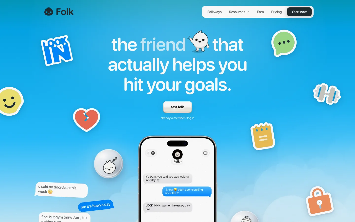 folk.com — Hero