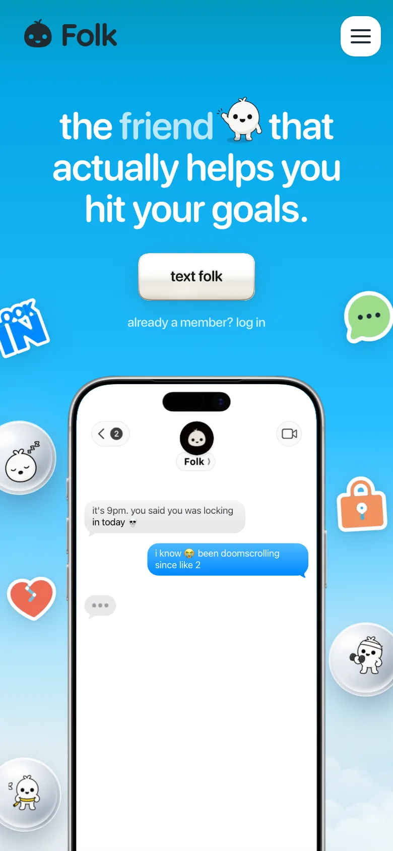 folk.com — Mobile