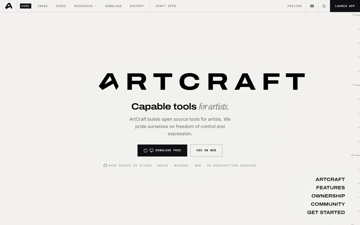 getartcraft.com — Hero