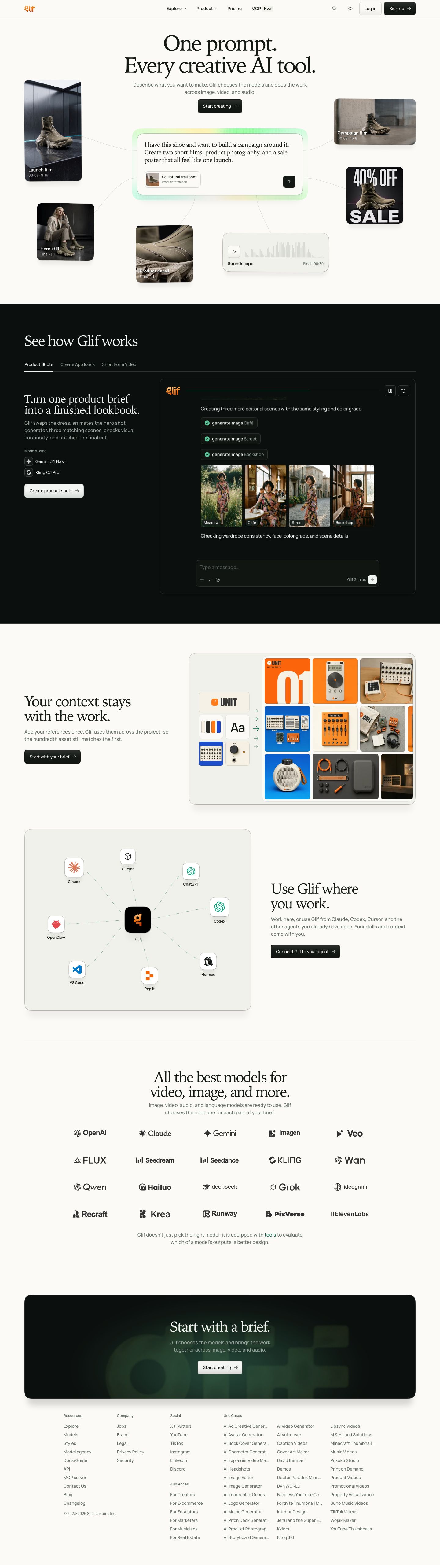 glif.app — the captured page