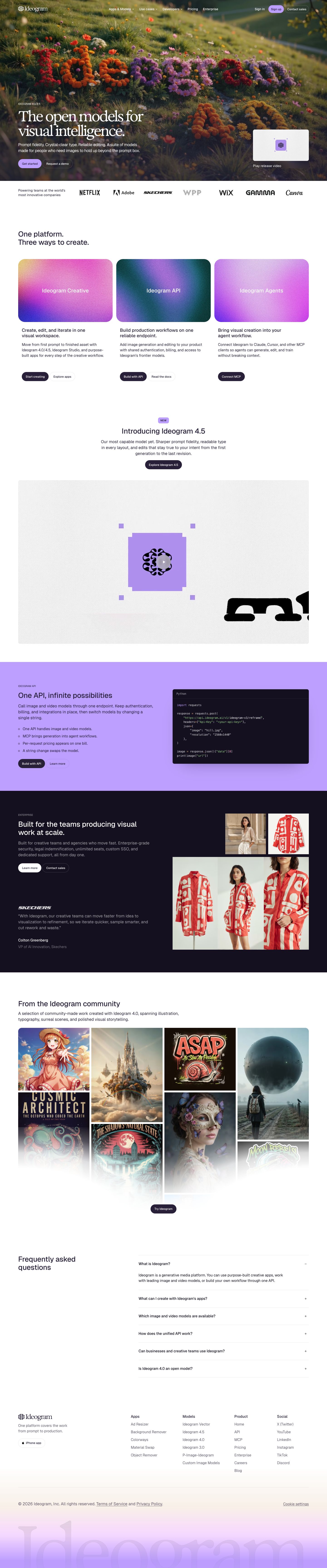 ideogram.ai — the captured page
