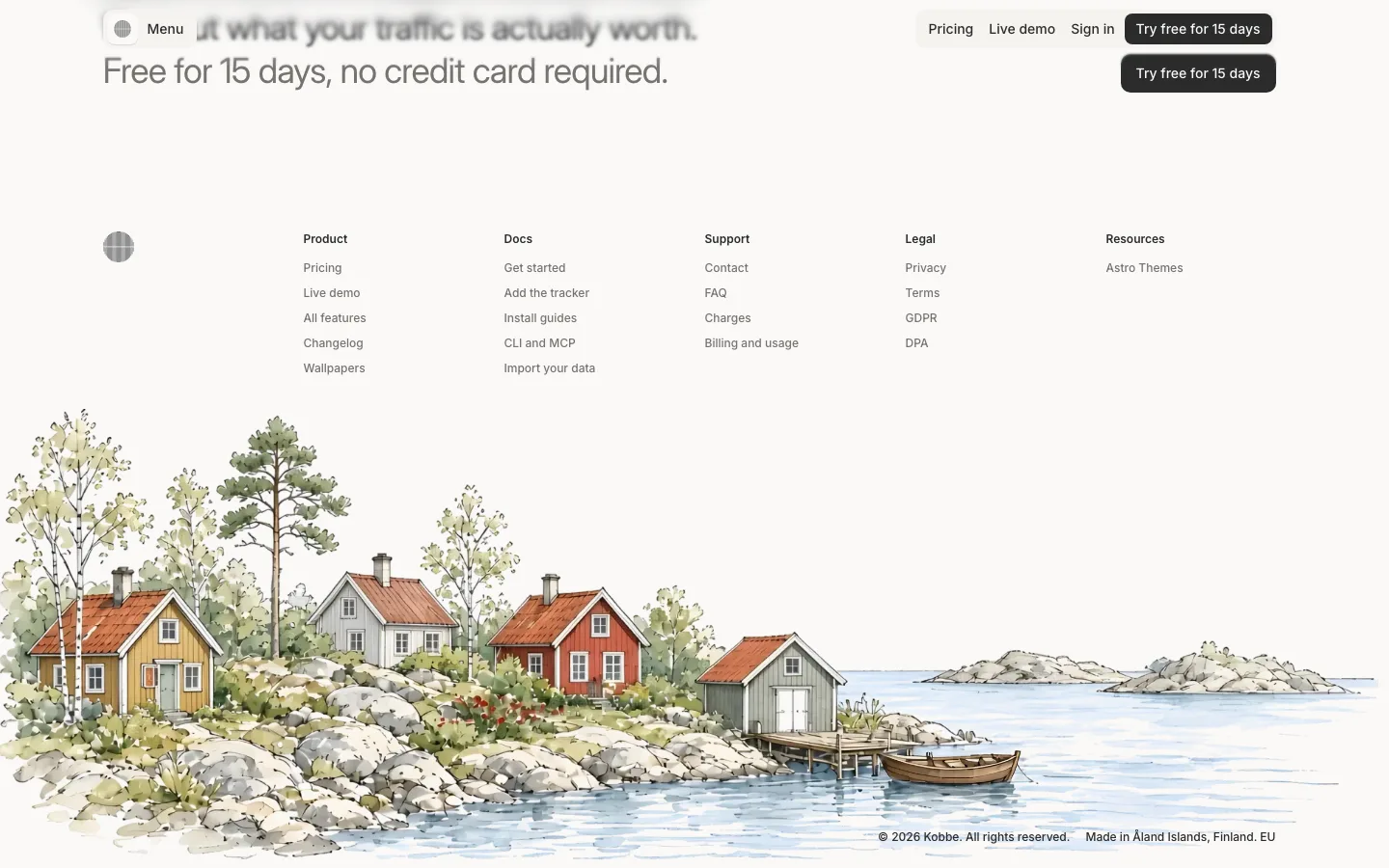 kobbe.io — Footer