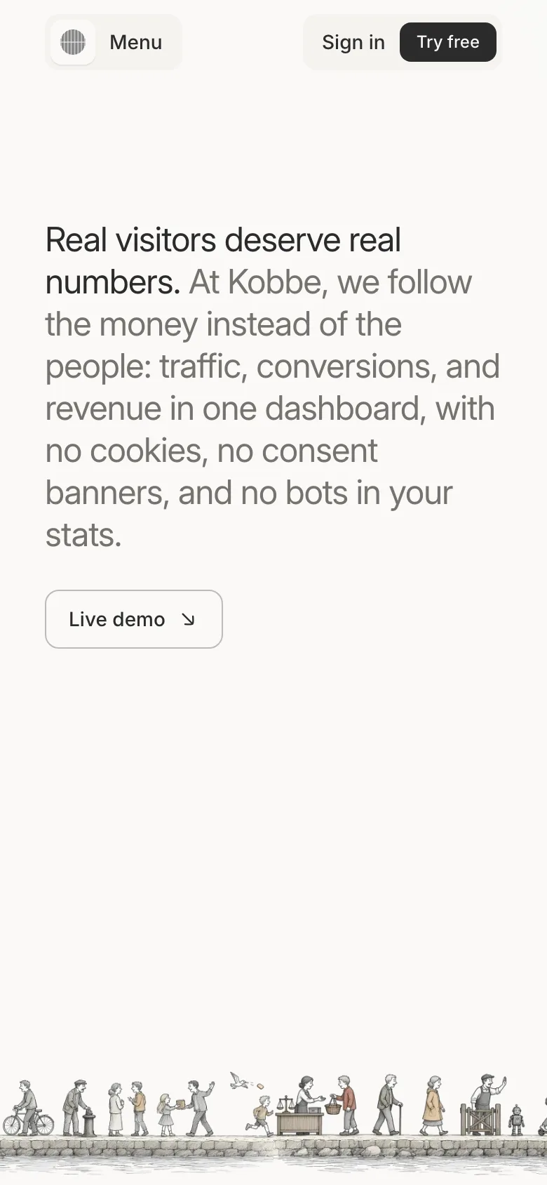 kobbe.io — Mobile
