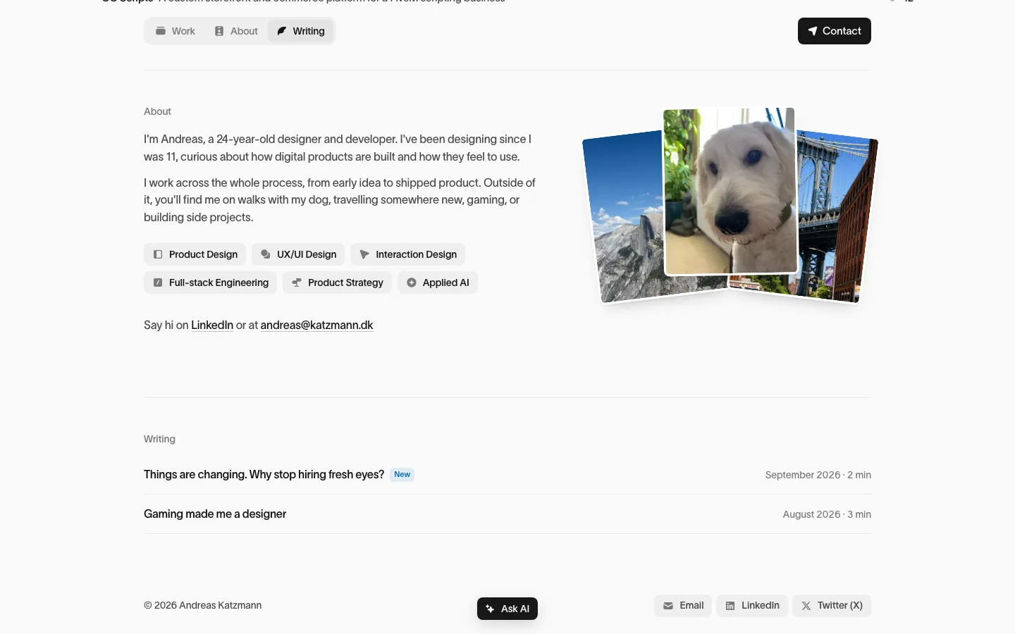 ktz.dk — Footer