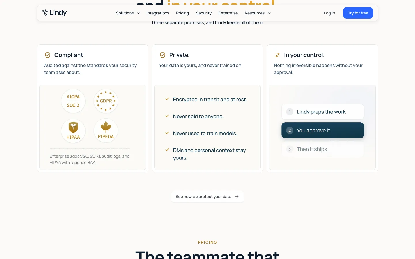 lindy.ai — Section 2
