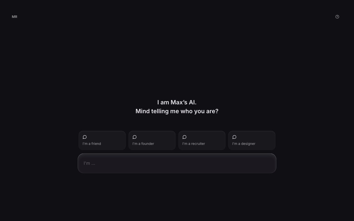 maxro.me — Full page