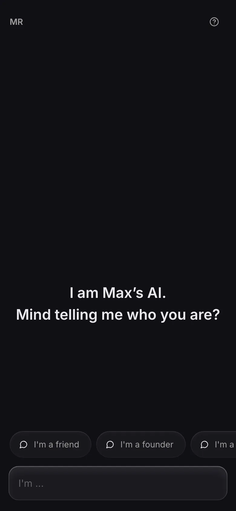 maxro.me — Mobile