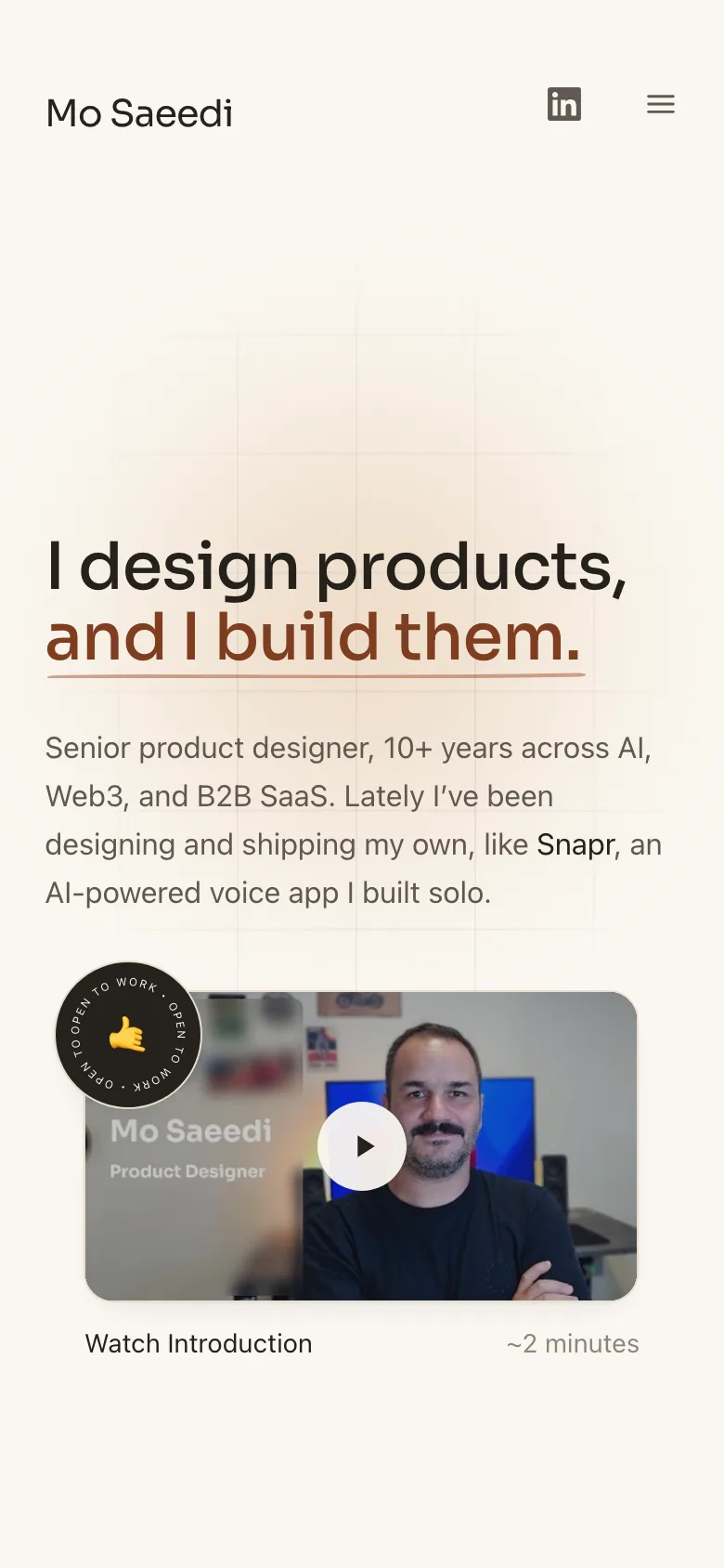 mosaeedi.com — Mobile