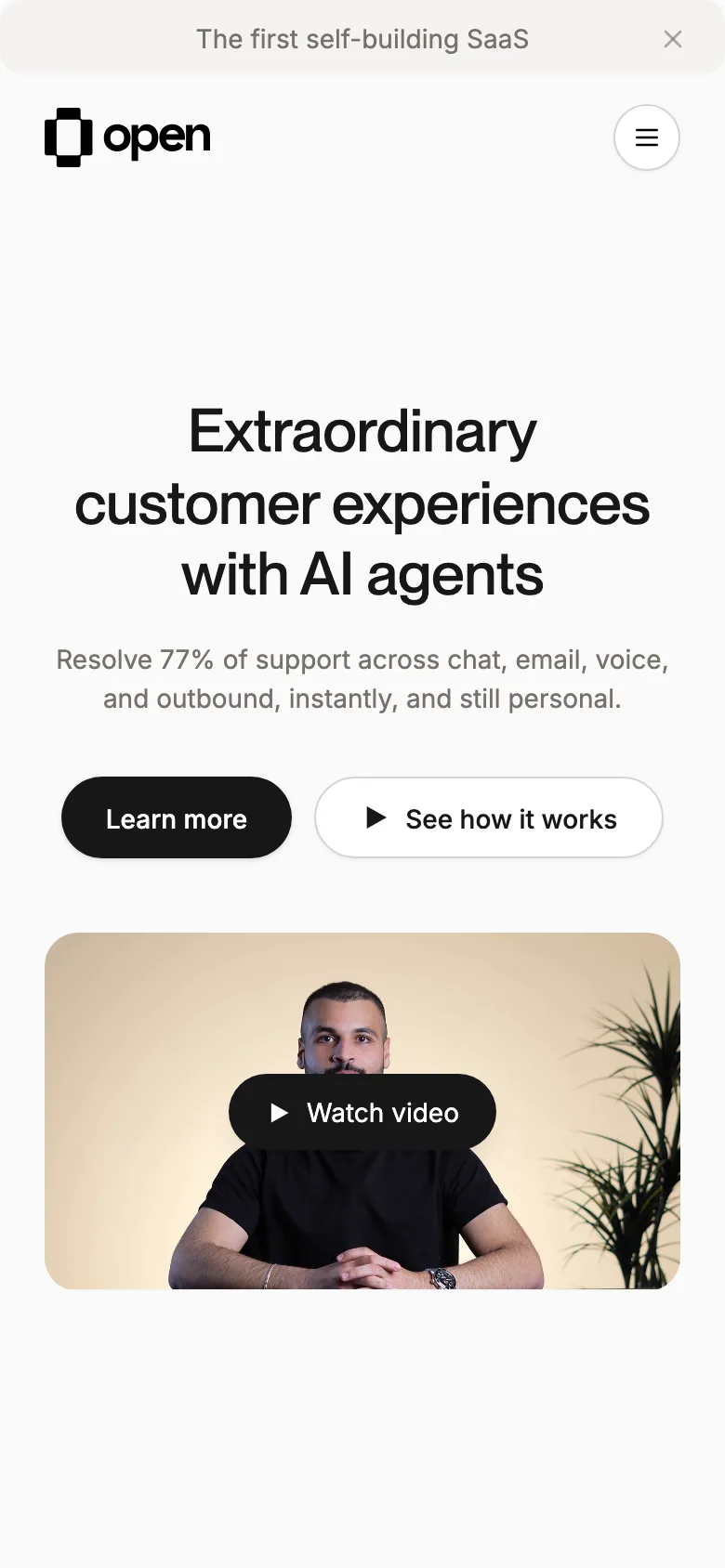 open.cx — Mobile