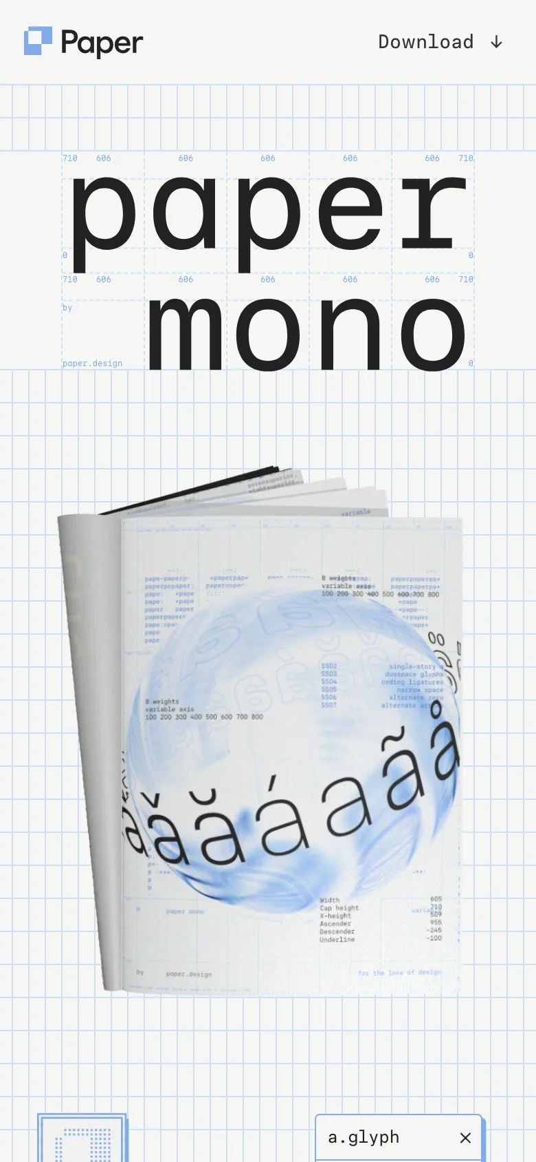 paper.design/mono — Mobile