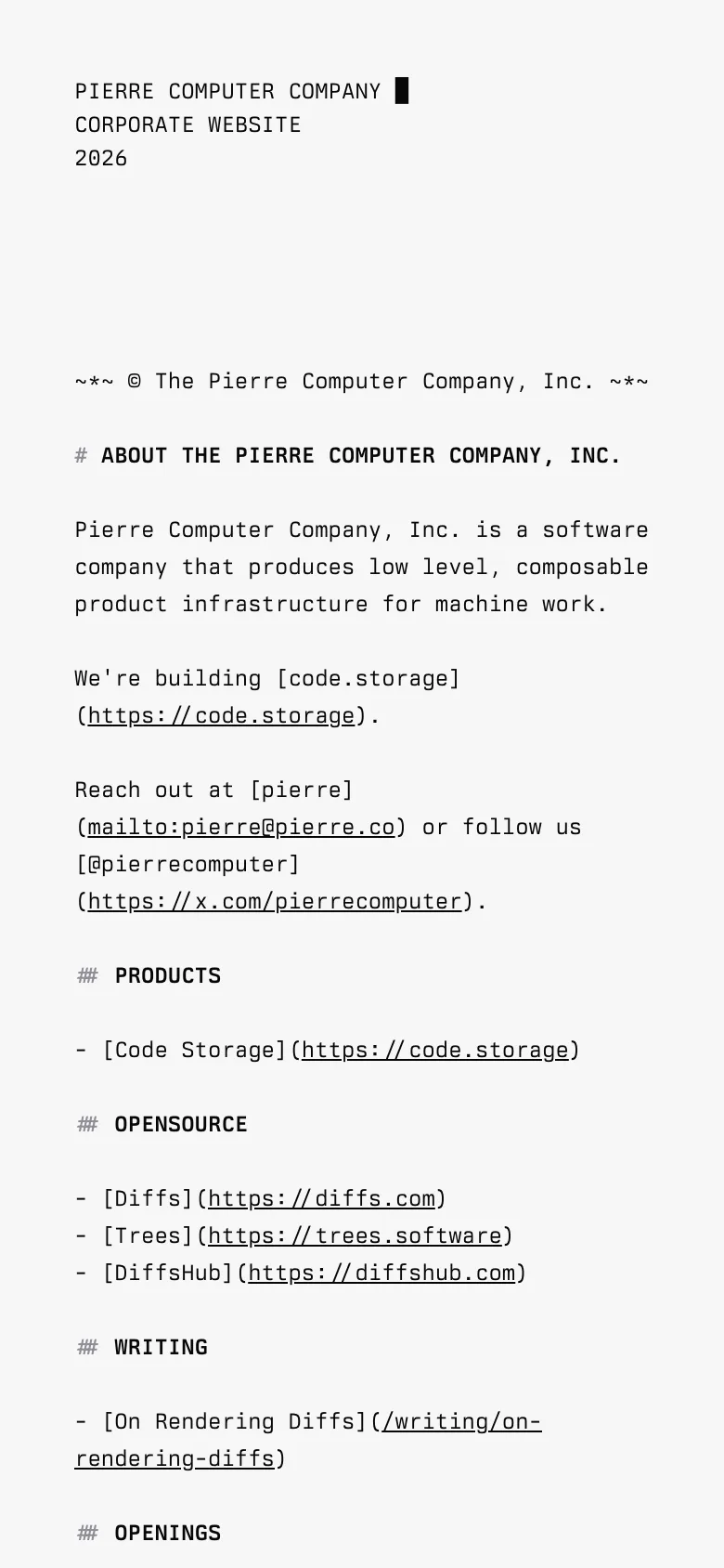 pierre.computer — Mobile
