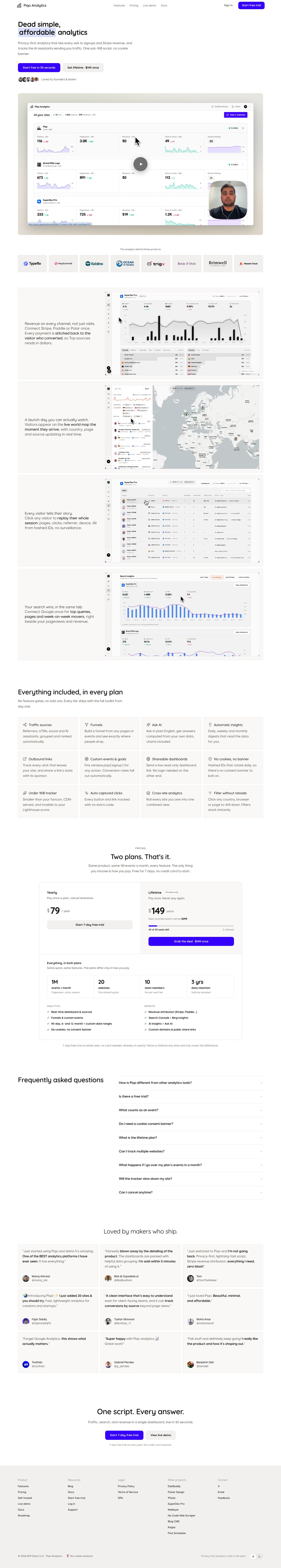 piqo.app — the captured page