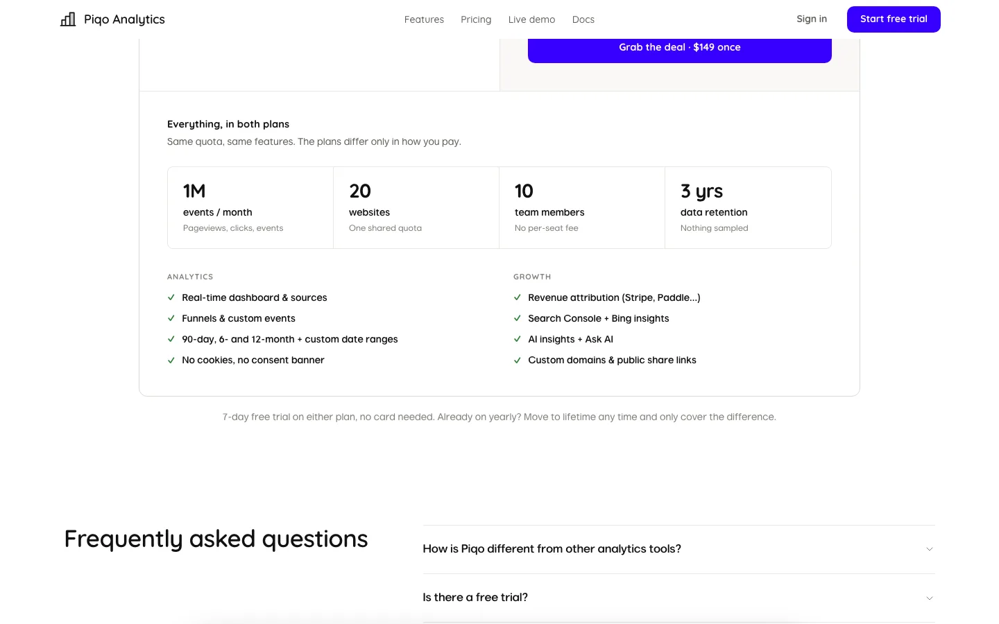 piqo.app — Section 2