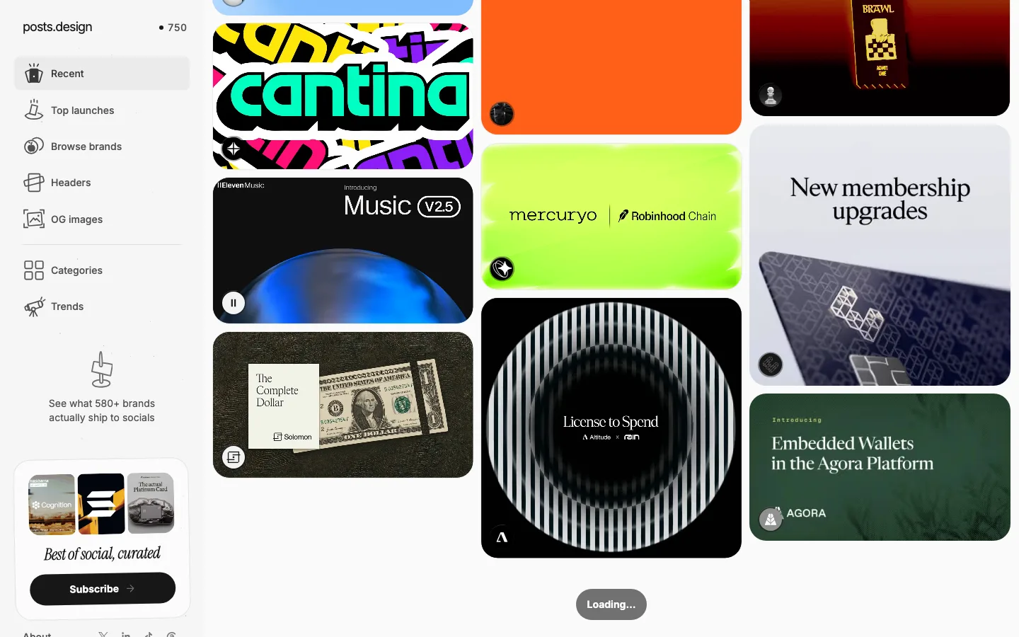 posts.design — Footer