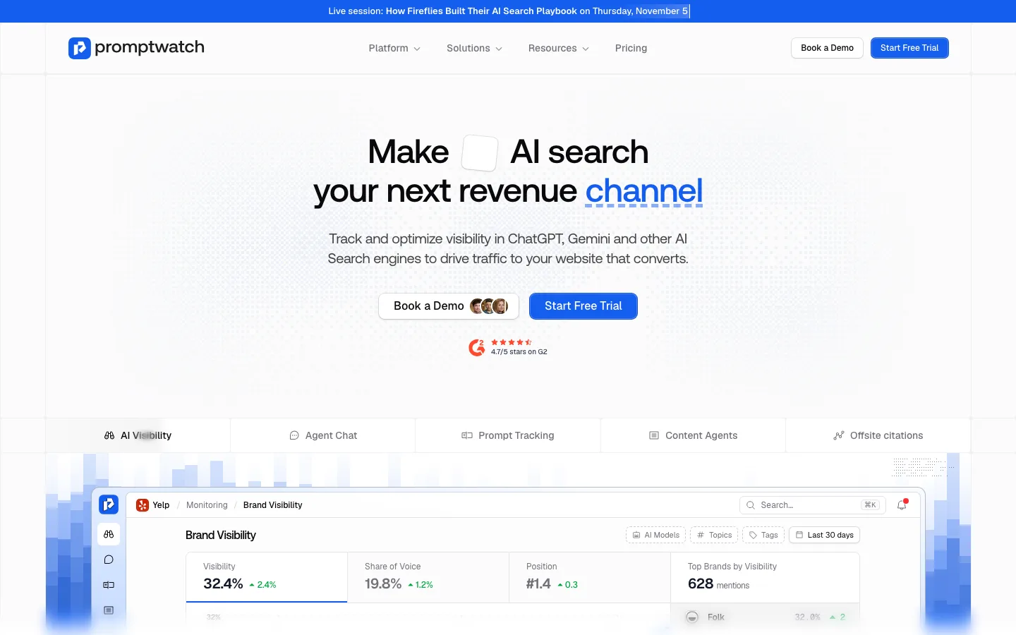 promptwatch.com — Hero