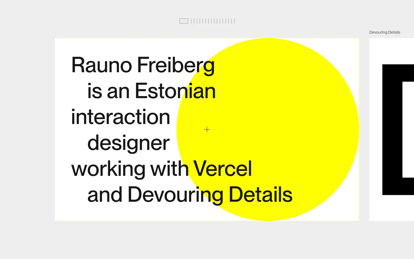 rauno.me — Hero