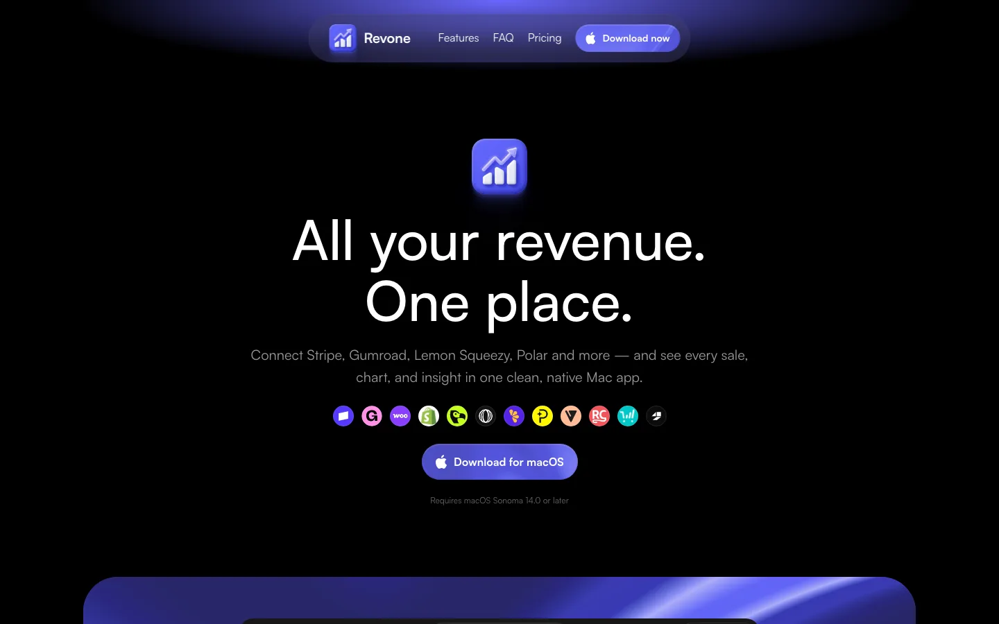 revone.app — Hero