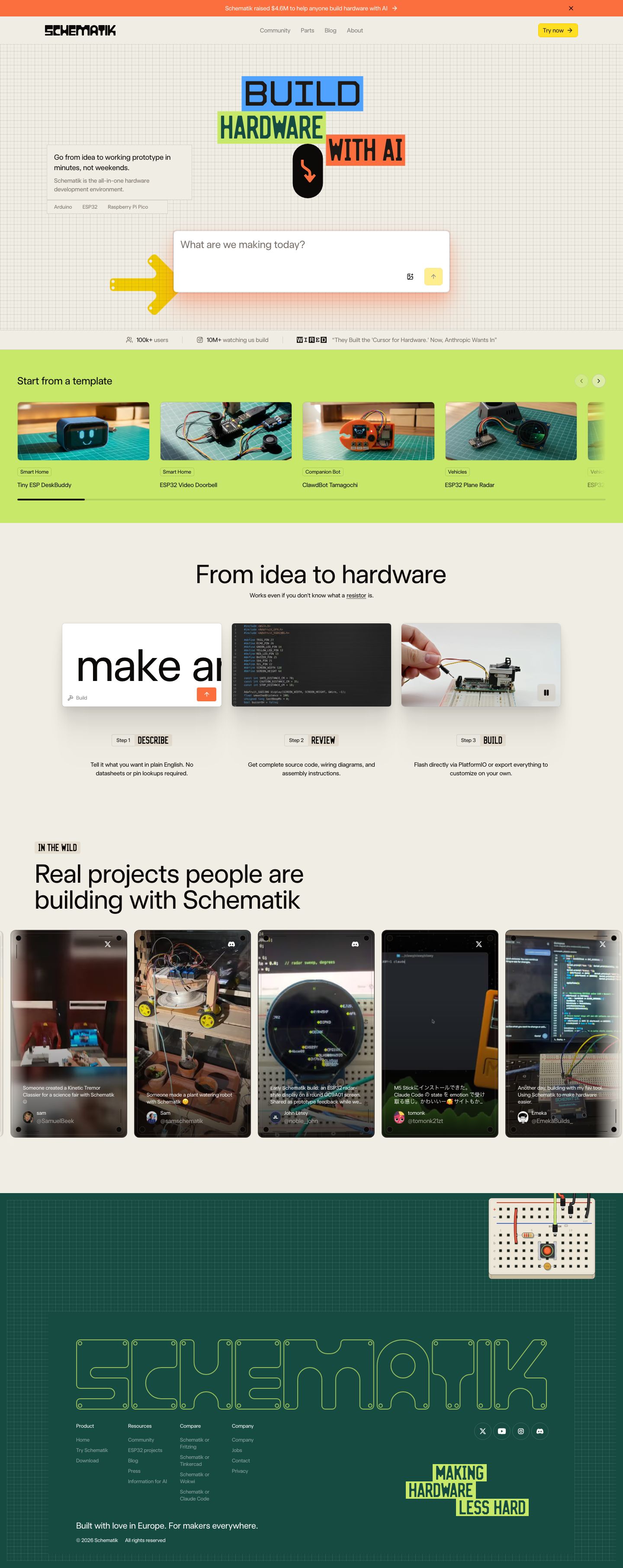 schematik.io — the captured page
