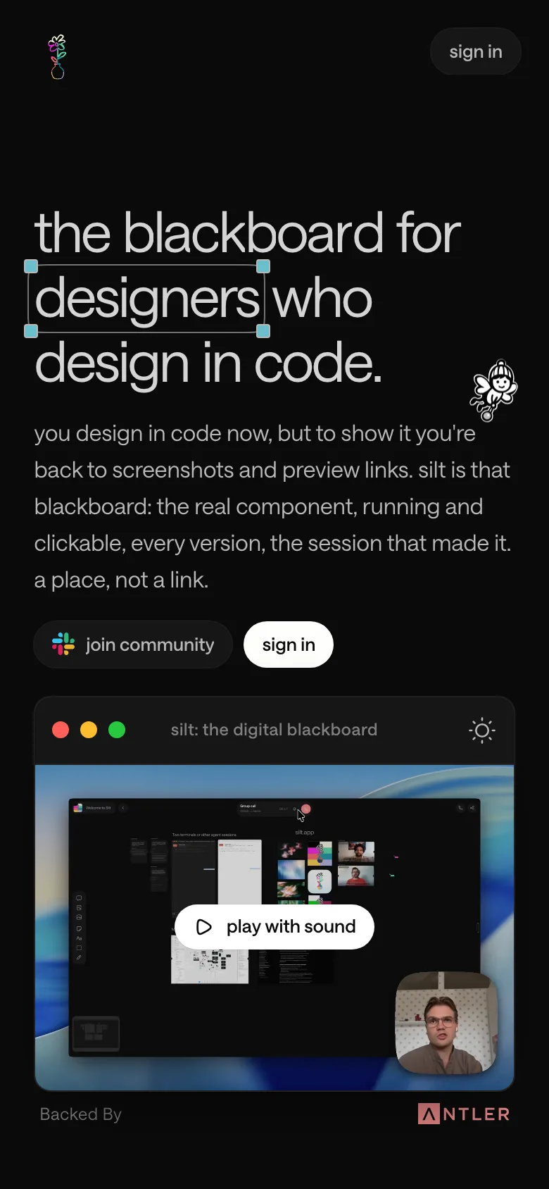 silt.app — Mobile