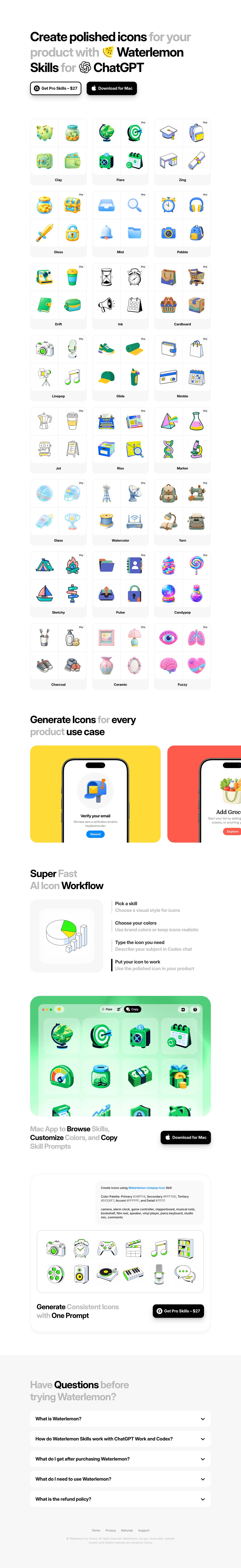 sohna.dev/waterlemon — the captured page