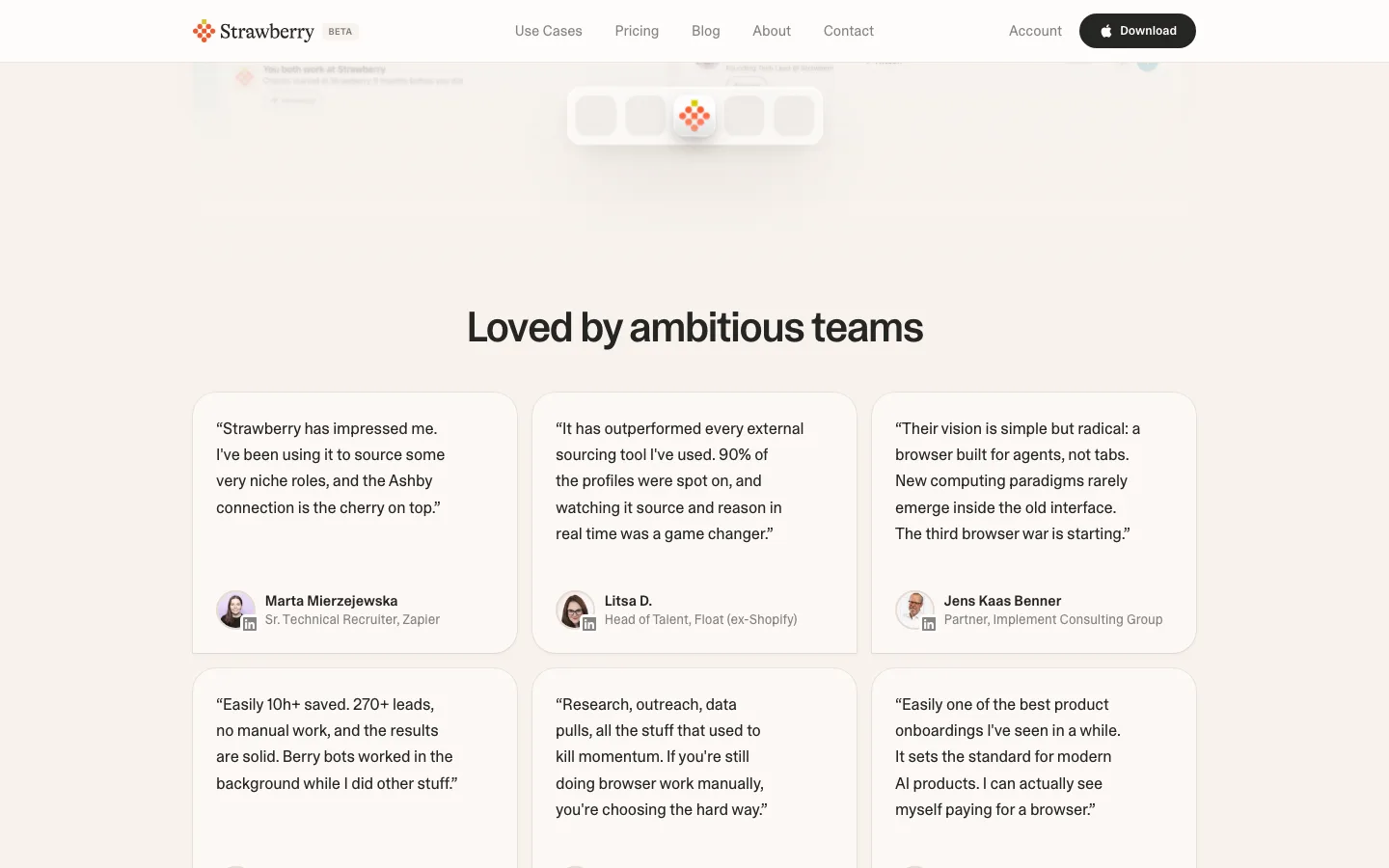 strawberrybrowser.com — Section 2