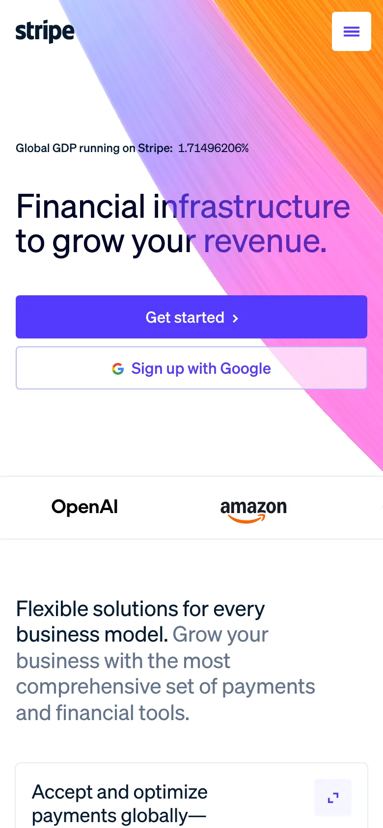 stripe.com — Mobile