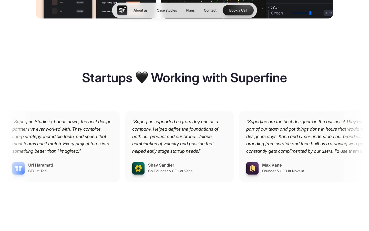 superfine.studio — Section 2